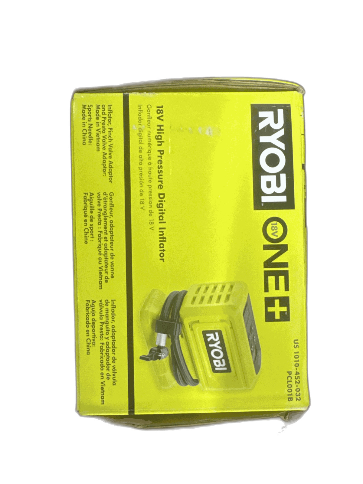 RYOBI ONE+ 18V Cordless High Pressure Inflator (Tool Only)