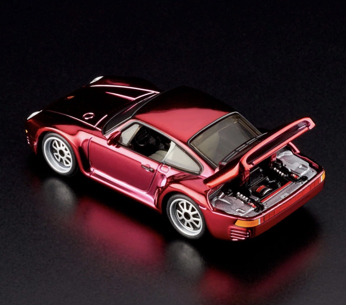 RLC限定　ホットウィール　1986 ポルシェ 959 (Gulf) ミニカー RLC限定の1986 PORSCHE 959 （Gulfカラー）がHWCで発売！ | Hot