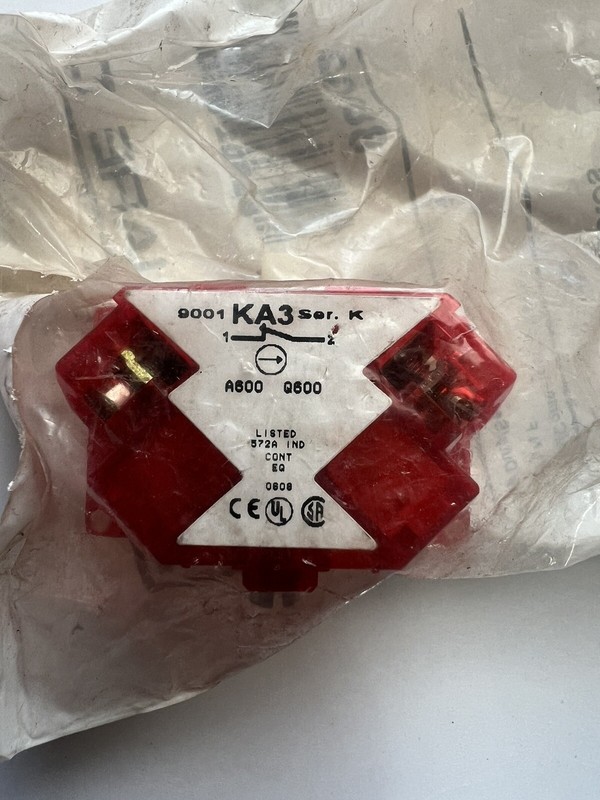 Schneider Electric 9001KA3 Contact Block, 1Nc, 30Mm