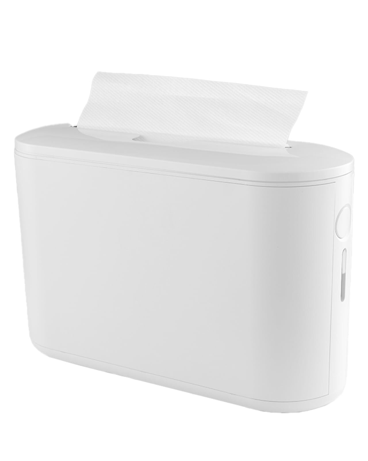 Countertop Paper Towel Dispenser (White)/Multifold Paper Towel Holder, Non-Sl...