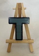 Vtg ALPHA-BOTS Letter T Transforming Letters Robots Action Figure Mattel 1985