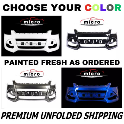 NEW FRONT BUMPER FOR 2013-2016 FORD ESCAPE PAINTED *CHOOSE YOUR COLOR* FO1000678