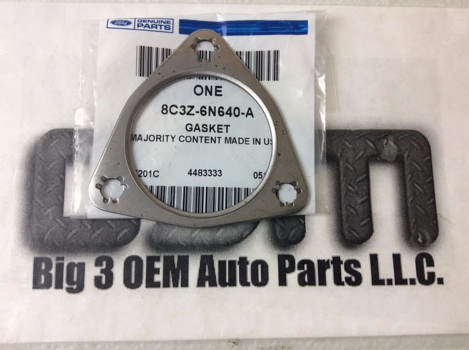 Junta de tubo de escape turboalimentado Ford Super Duty 2008-2010 6,4 L V8 nueva OEM Foto 2 de 2