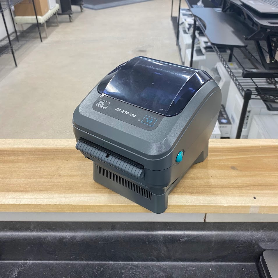Zebra ZP450 CTP Direct Thermal Label Printer (No Power Supply) eBay