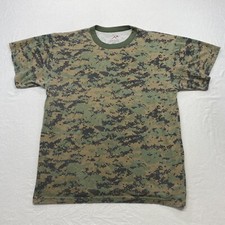 Rothco Tactical Camo T Shirt Adult XL Military Camouflage Uniform Short Sleeve