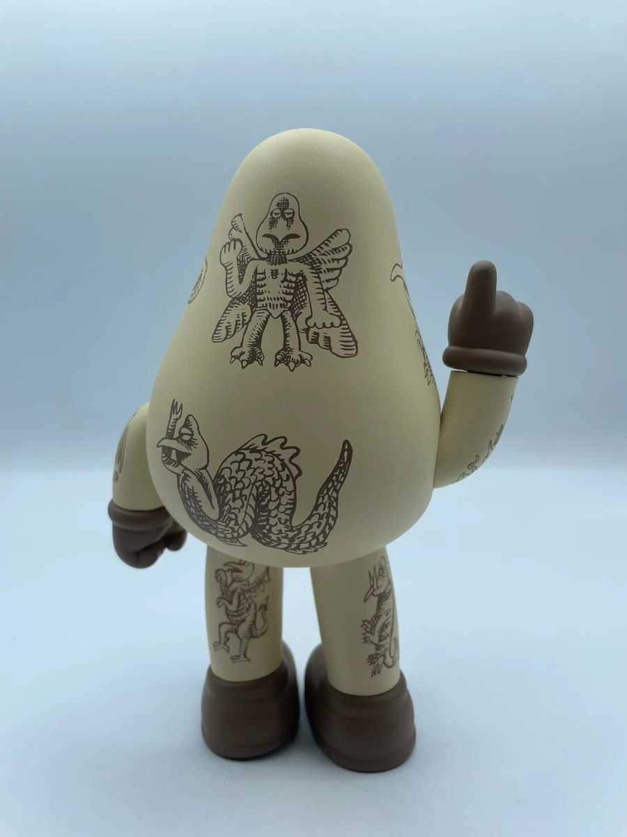 Amos Toys 2007 James Jarvis The Illustrated Yod Brown Variant