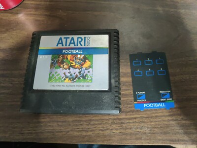 Atari 5200 - Football Cart Only With Controller Overlay!