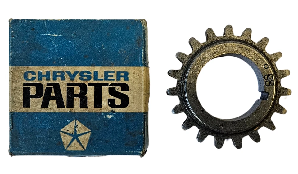 Piñón del cigüeñal Plymouth Dodge Chrysler 1965-1975 motores RB B 2532491 NUEVO DE STOCK Foto 2 de 4