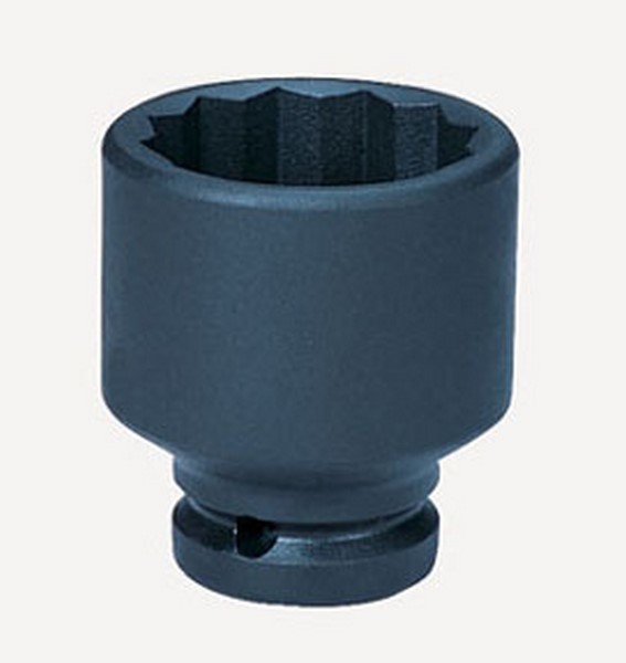 3 4 Drive X 3 4 12 Point Standard Impact Socket GRY 3124R Brand New