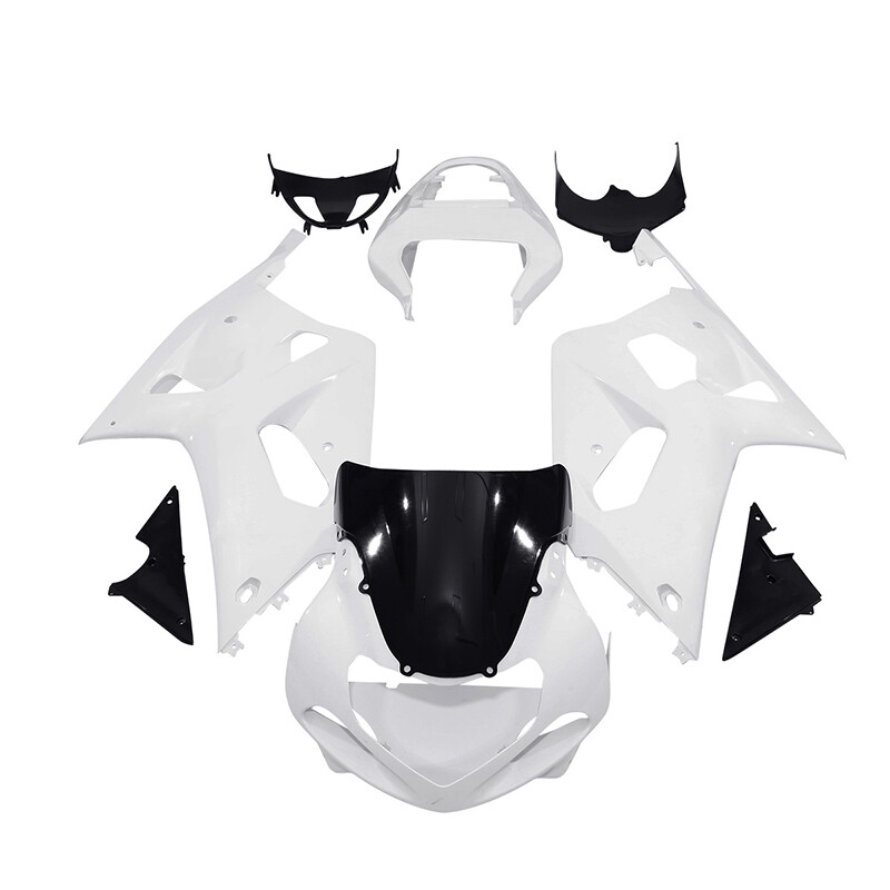 Unpainted White Fairing Bodywork For Suzuki GSXR600 GSXR750 2000