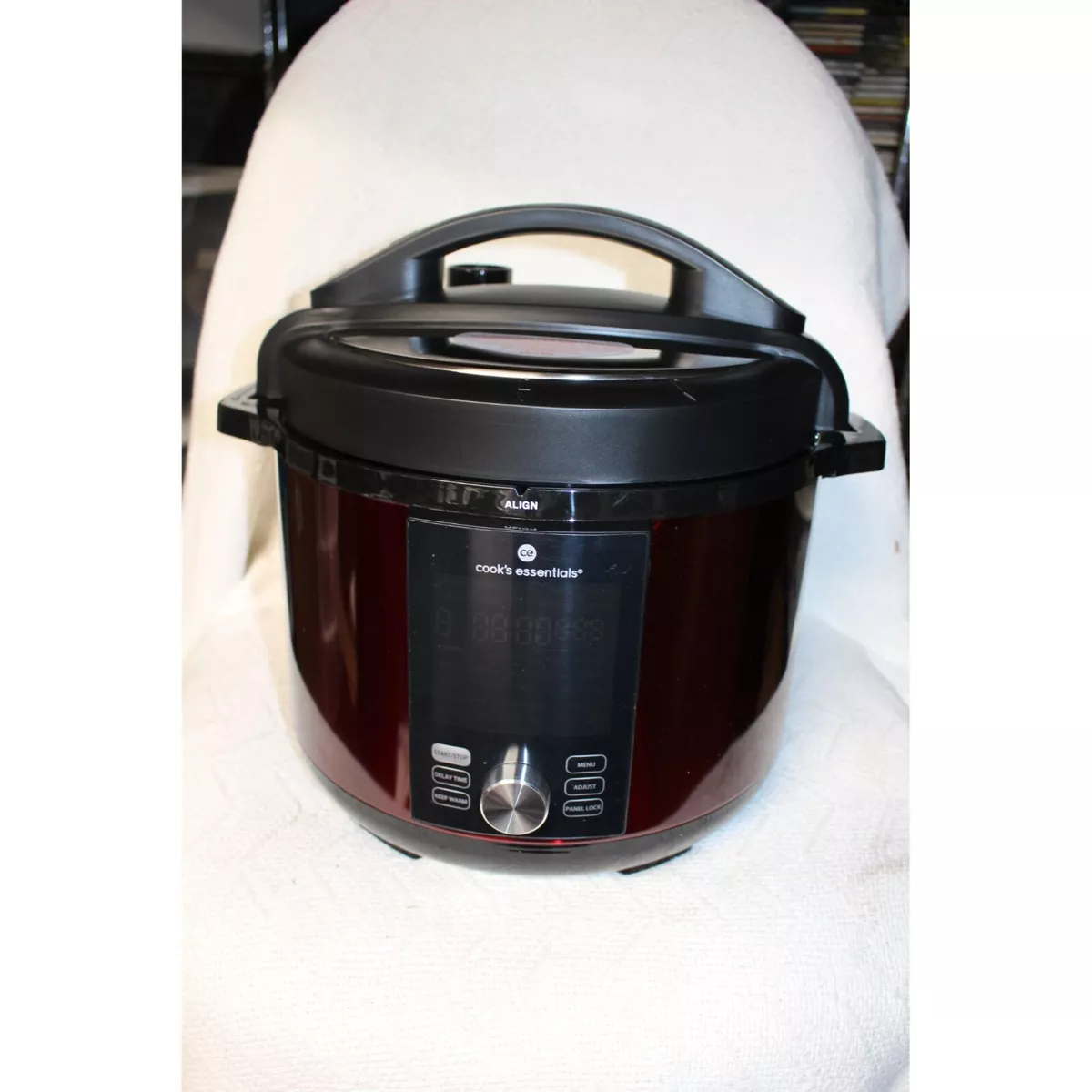 Cook's Essentials 6 Quart Pressure Cooker, working - Northern Kentucky  Auction, LLC