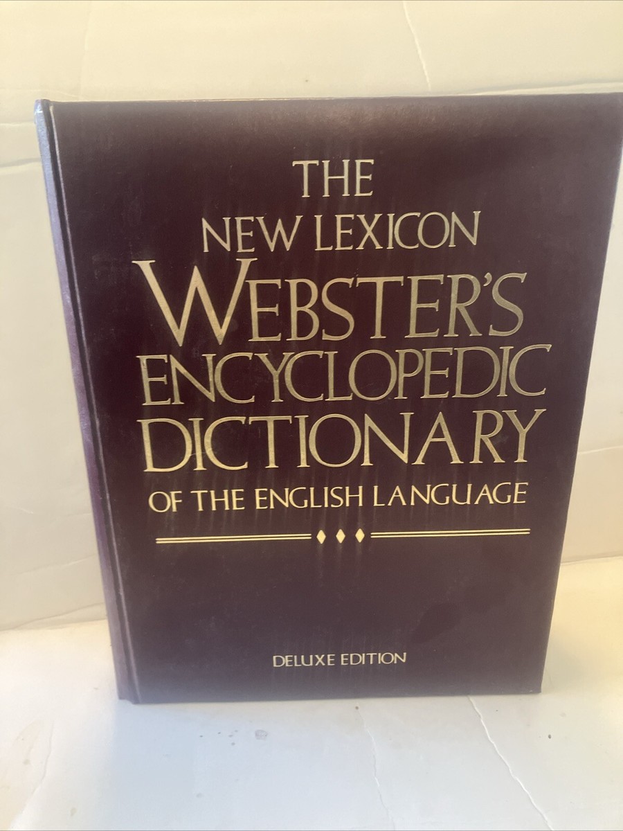 The New Lexicon Webster's Dictionary of the English Language