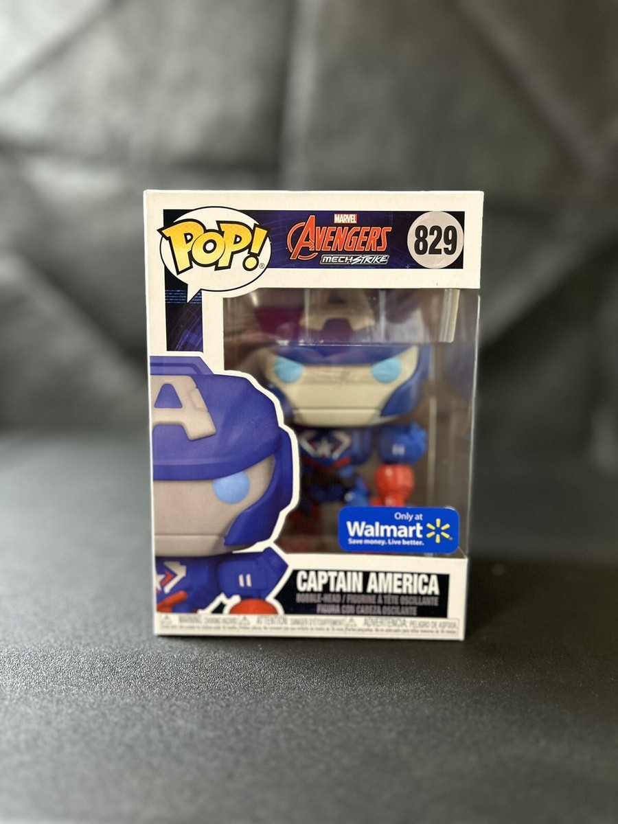 Funko Pop! Avengers Mech Strike Captain America #829 Marvel