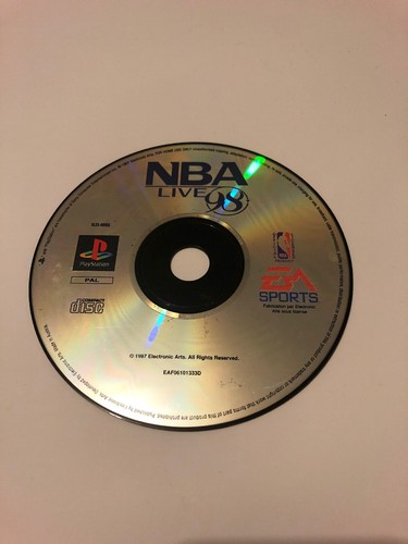 Game Playstation 1 Ps1 Psx Ps2 Ps3 Loose Cd Only Pal Nba Live 98 Ebay