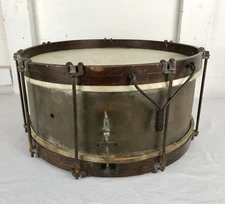 Marching Snare Drum w/ Brass Shell. 15-1/2" x 6". Mystery Maker