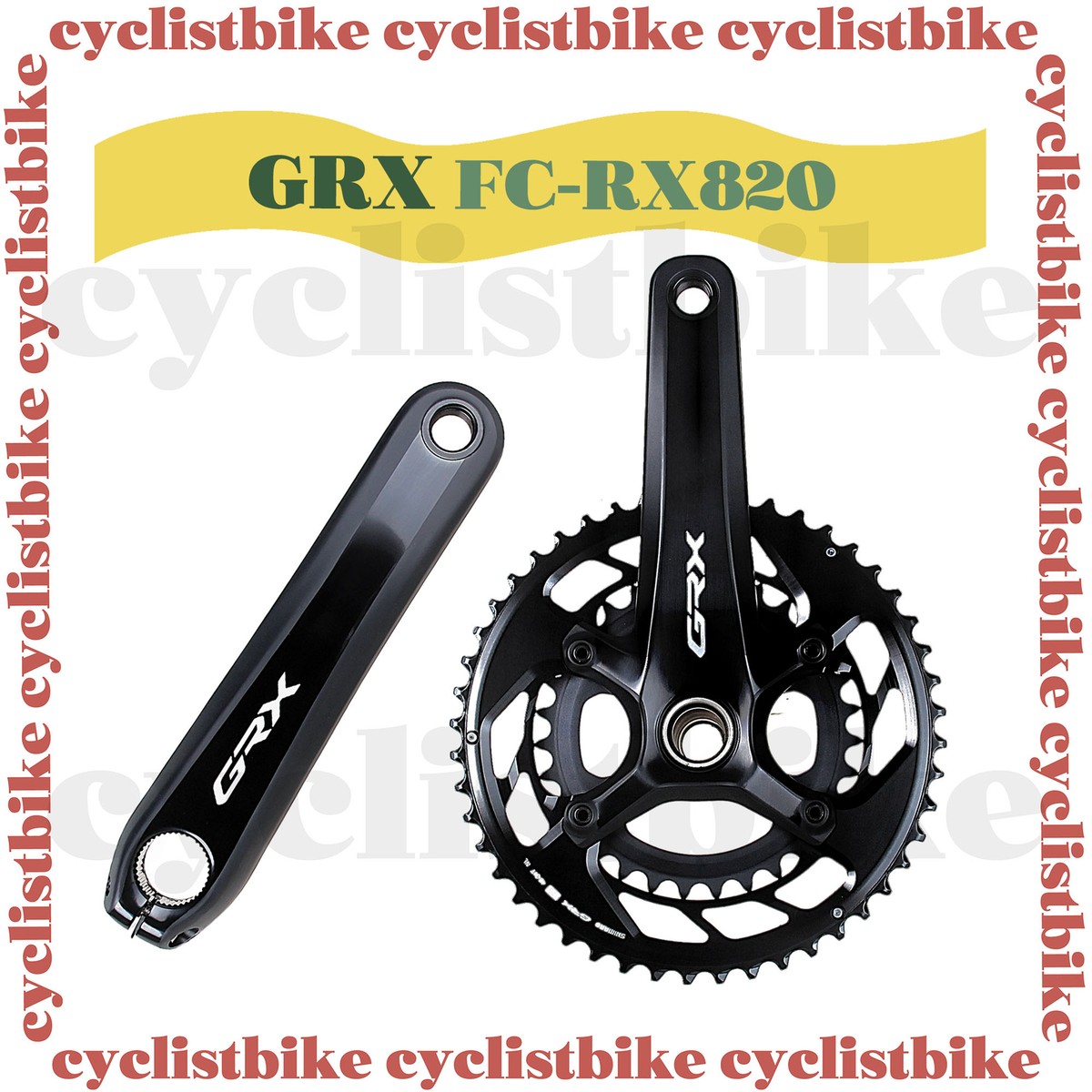 NEW SHIMANO GRX FC-RX820/ST-RX820 12 speed Mechanical
