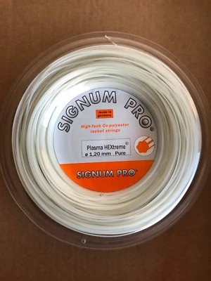SIGNUM-PRO Signum Pro Plasma HEXtreme PURE 1.20mm - Premium Co-Poly Tennis string (660ft)