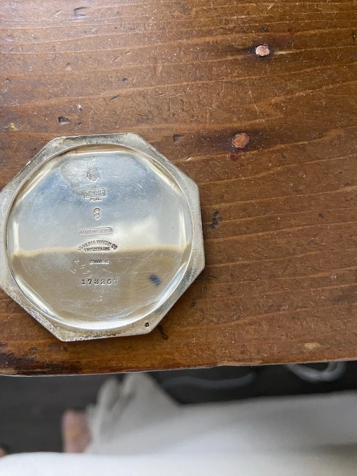 Reloj Bolsillo Juvenia Vintage Plata de Ley, Foto 2 de 4