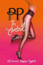 Pretty Polly In Control 15 Denier High Leg  Shaper Tights