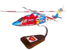 Life Flight Sikorsky S-76 Children's Hospital Desk Top Model 1/32 SC Helicopter