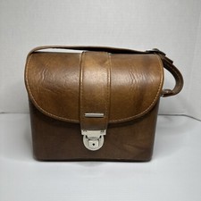 Camera Bag Case Faux Leather Shoulder Strap I...