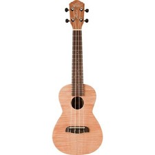 Oscar Schmidt OU2F Concert Ukulele, Natural Satin