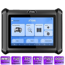 2025 XTOOL X100PADS Auto VIN OBD2 Scanner All Systems Diagnostic Key Programming