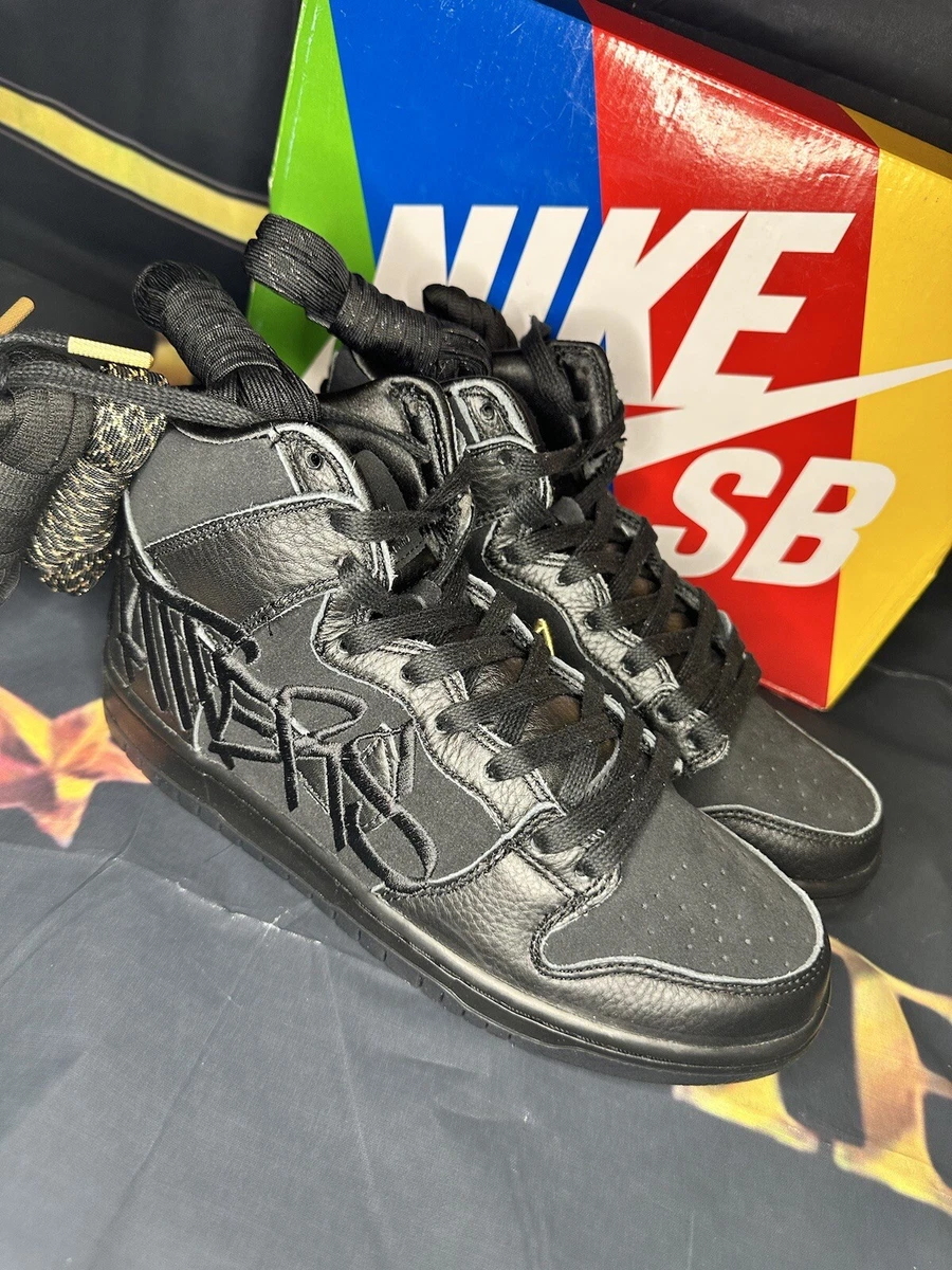 Nike SB Dunk High Pro QS Black for Sale | Authenticity Guaranteed