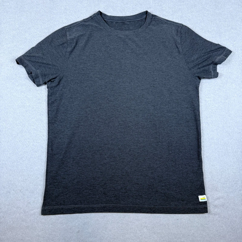 vuori strato tech dark short sleeve performance stretch shirt