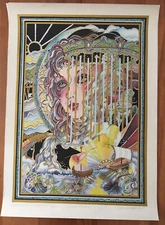 Melanie Taylor Kent Serigraph International Edition Carousel Fantasia Signed