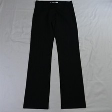 Betabrand Medium Black Ponte Pull On W0076 Straight Dress Pant Yoga Pants