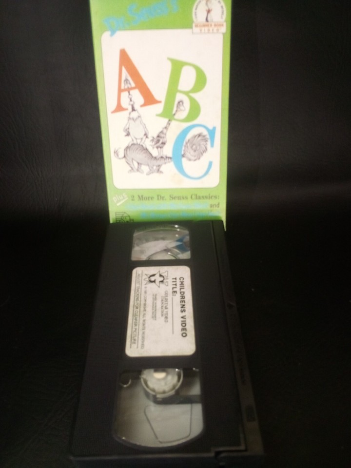 DR. SEUSS'S ABC Beginner Book Video VHS Tape MR. BROWN CAN MOO I Can