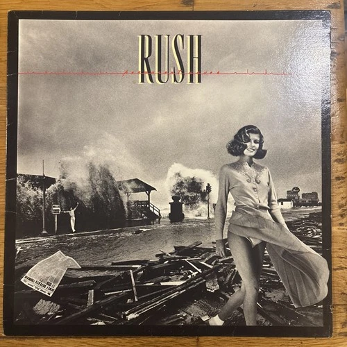 Rush Permanent Waves VG+/VG+ 1980 Mercury 1st UK Press Vinyl LP Spirit Of Radio