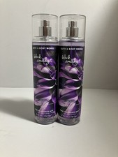 Bath  Body Works Black Amethyst Fine Fragrance Mist 8 fl oz 2 Pack 