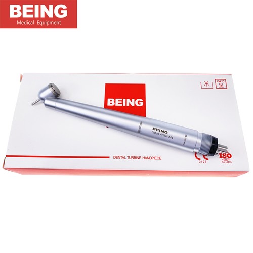BEING Dental Surgical High Speed Handpiece 45 Degree Reverse Air 4 Hole LED NSK - Afbeelding 11 van 29
