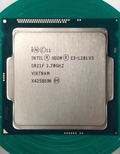 Intel Xeon E3 1281 V3 LGA1150 CPU Processor 3.7GHz Quad Cores 8MB 82W SR21F