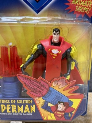 Kenner Superman Fortress of Solitude Action Figure w/ Cannon Boxed 2001