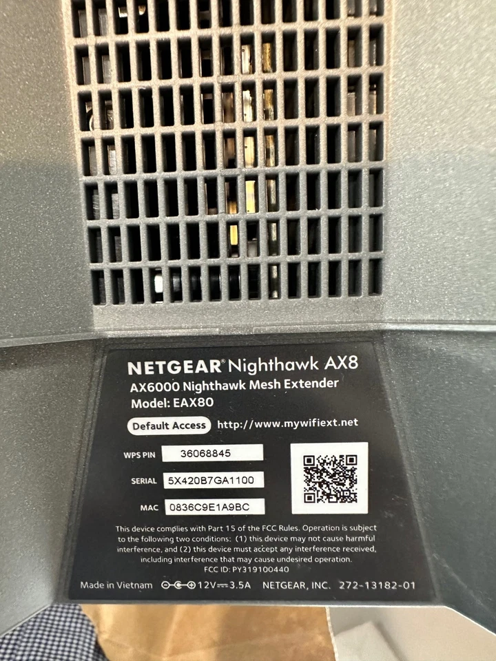 Netgear Nighthawk AX8 - AX6000 cax80 Cable Modem, Built-in WiFi 6 Router - Image 2 of 4