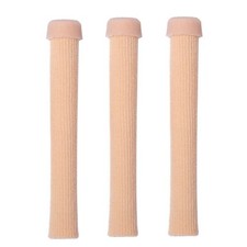 Toe Tubes Fabric Sleeve Protectors with Gel Lining Pad to Prevent Corn Callus...