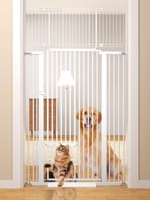 71" Extra Tall Cat Gate 29.5-40.6 Wide Pet gate with Small Cat Door,Pet Gate ...