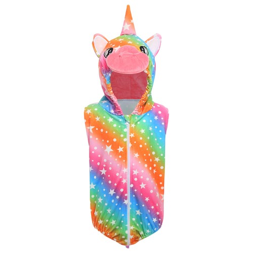 Kleinkind Baby Kapuze ärmellos Outfit Geburtstagsgeschenk Cartoon Tier Schlaf Spielen - Bild 79 von 96