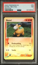 PSA 7 - Pokemon Card - Dragon 70/97 - NUMEL (REVERSE holo-foil) - NM on eBay