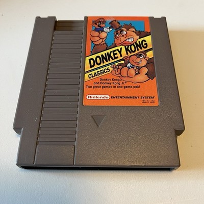 Nintendo NES Donkey Kong Classics 1988 Tested
