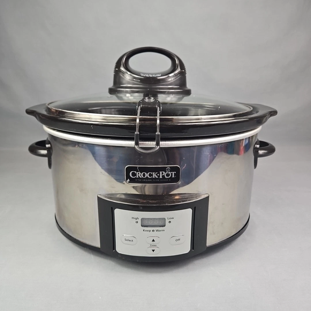 Crock-Pot iStir Stainless Oval 6 Quart Slow Cooker SCCPVC650AS-P
Opens in a new window or tab