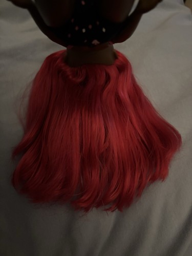Rainbow High Doll Daria ? Roselyn Black Shorts Set Girl w/ Pink Hair GUC Boots X - Picture 20 of 20