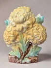 Vintage 1950's McCoy Yellow Hyacinth Shape Vase/Planter