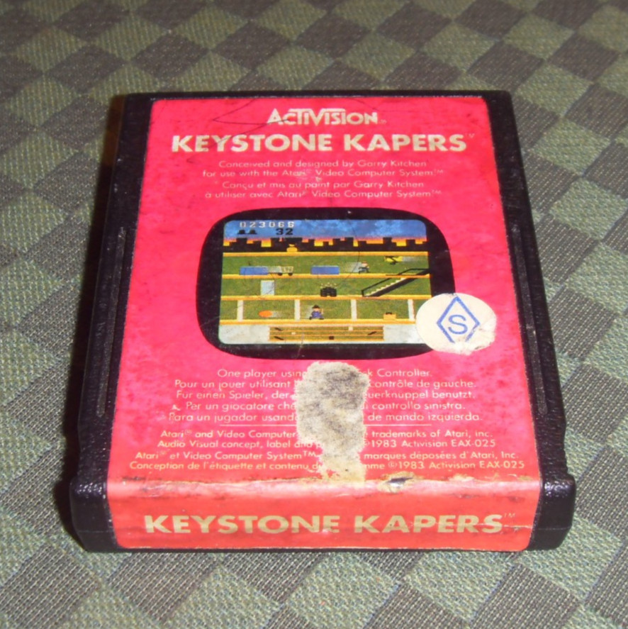 RARE SECAM cartouche Activision KEYSTONE KAPERS Activision Atari 2600 PAL