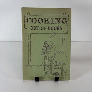 Vtg 40's Girl Scouts Cookbook 1946 Cooking Out-of-Doors Camping Fire Building