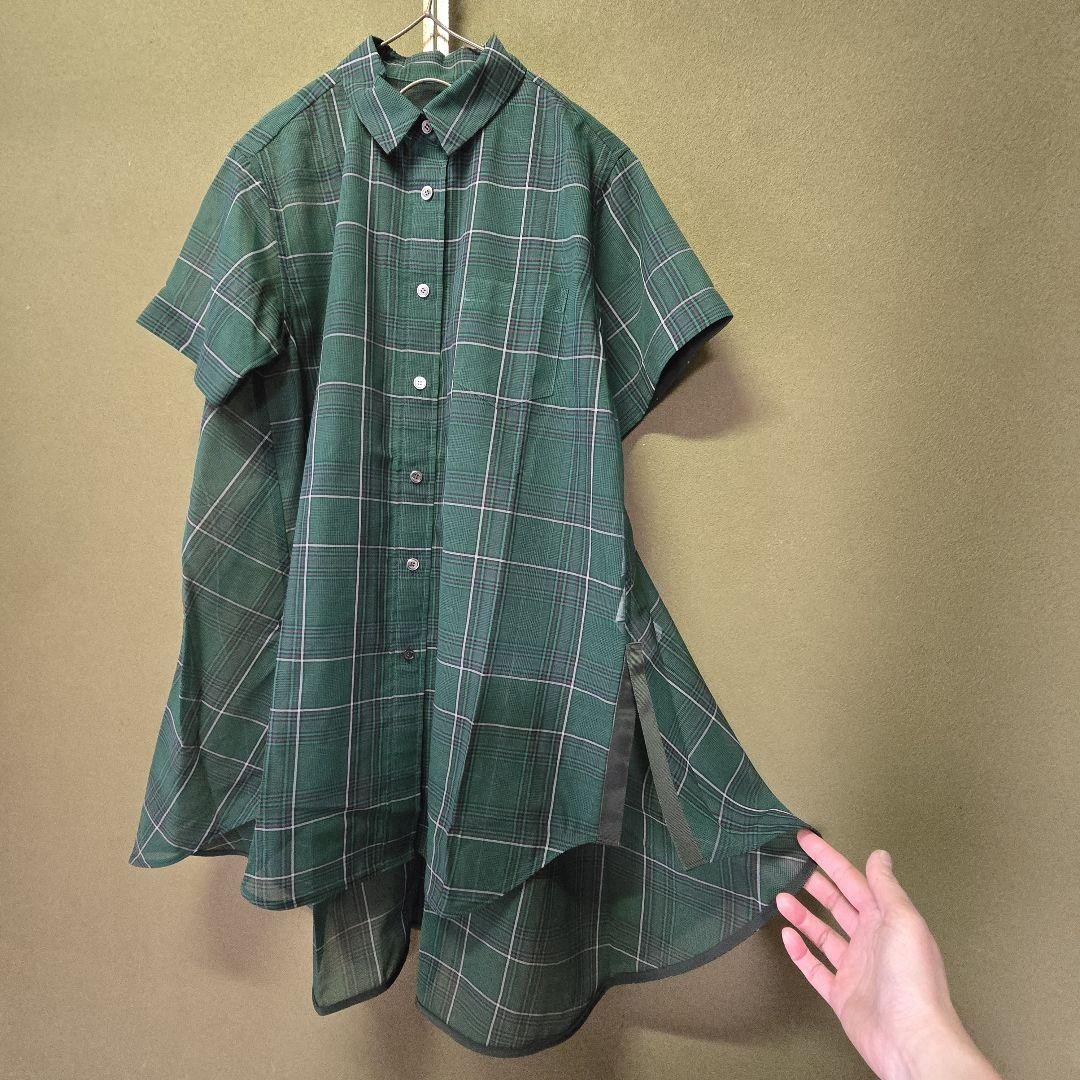 Sacai サカイ 22-05989 Glencheck Mix Shirt Sacai 22-05989 Glencheck Mix Shirt | eBay