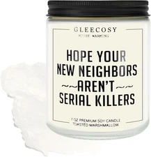 Home Housewarming Scented Candle – Funny New House Warming Gift Ideas for Apartm